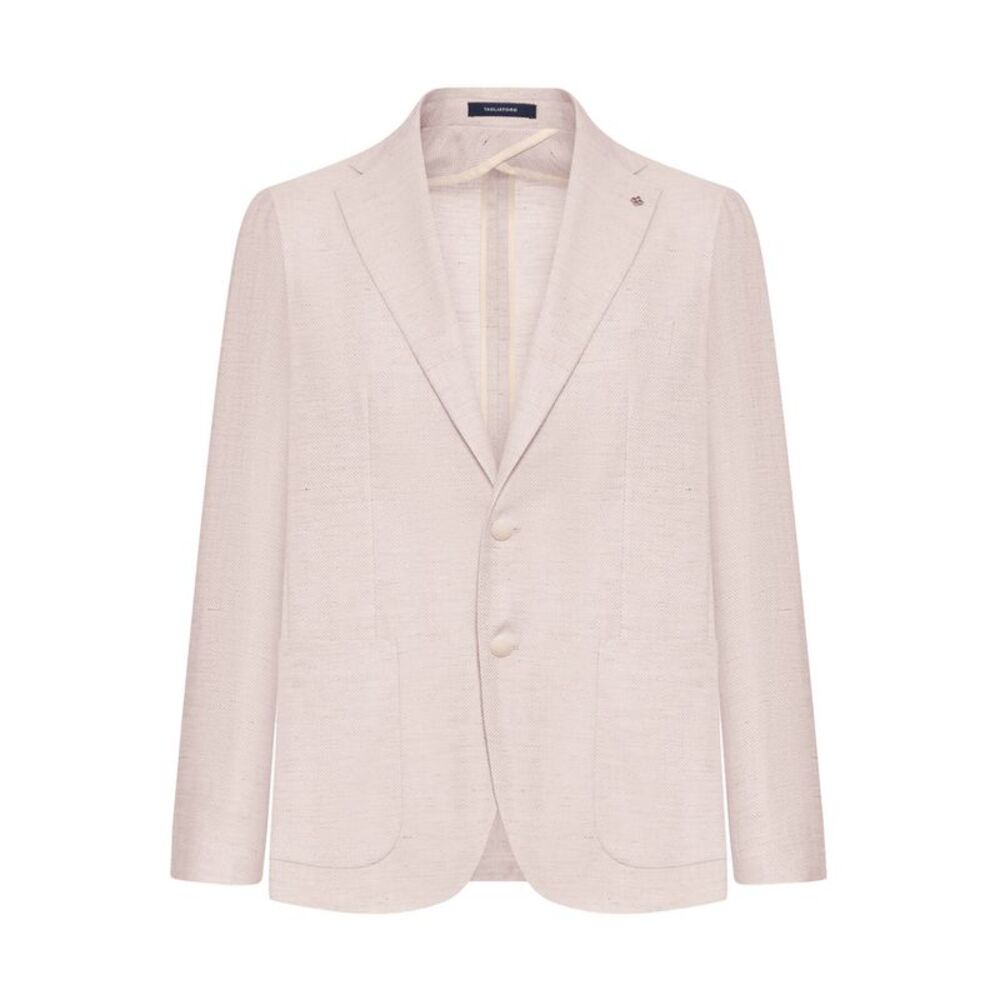 Tagliatore Men Montecarlo Tailored Linen Jacket